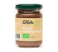 3 x PATÉ DE ACEITUNAS NEGRA 140gr Carlota Organic