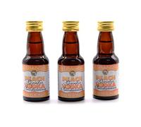 3 x Peach 25 ml - Extracto sin alcohol | Esencia de vodka | Sabor