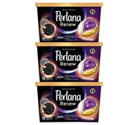 3 x Perlana Renew Neri All in 1 Caps Detergente en cápsulas para lavadora para prendas oscuras - 3 paquetes de 18 cápsulas