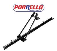 3 X Portabici De Techo Universal De Acero Peruzzo MODENA 1 Bici Negro ART.318
