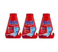 3 x Pril - Limpiador para lavavajillas, elimina grasa y cal de lavavajillas, brazos aspersores, filtro - 250 ml x 3 = 750 ml
