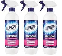 3 x Quasar desengrasante con vela en spray 650 ml - 1950 ml