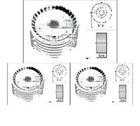 3 x Rodillo de tensado de correa de distribución INA para DACIA, LADA, NISSAN,