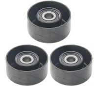 3 x Rodillo guía, correa trapezoidal dentada FEBEST para HYUNDAI, KIA COUNTY,
