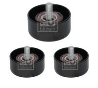 3 x Rodillo guía, correa trapezoidal dentada FEBI BILSTEIN para HYUNDAI, KIA