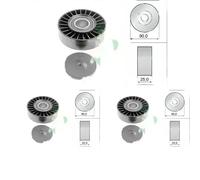 3 x Rodillo guía, correa trapezoidal dentada INA para VW CORRADO, GOLF II, LT