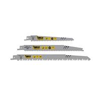 3 x SabreCut SCRSKW3 Mixed S644D S1531L S2345X Hojas de sierra de sable de corte rápido para madera compatibles con Bosch Dewalt Makita y muchos otros