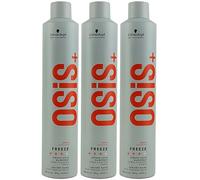 3 x Schwarzkopf OSiS Hair Spray - Freeze - Strong Hold - 500 ml