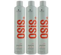3 x Schwarzkopf OSiS Session Extreme Hold Hair Spray 500 ml.