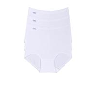 Sloggi Basic Plus Maxi 3P Slip para Mujer, Blanco (White), 40