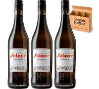 3 x Solear - Envio 24h - D.O. Manzanilla Sanlucar de Barrameda - Bodegas Barbadillo ((3 Bot, Solear 3/8)