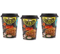 Star Saikebon Noodles Yakisoba Manzo Plato japonés Compuesto de pasta, carne y verduras 93g