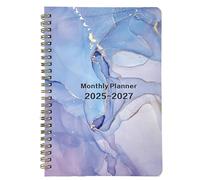 3-Year Monthly Planner 2025-2027, Daily Planner Calendar Notebook, Time Management & Daily Scheduling Notebook, Portable Planner Notebook Organizer For Events, Activities And Goals