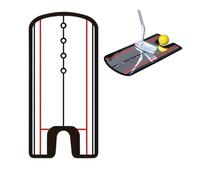 30*14,5cm Golf Putting Ayuda de entrenamiento,Golf Putter Mirror Postura Corrector, Espejo de putt de golf, Espejo de alineación de golf, adecuado para que los principiantes de golf practiquen el putt
