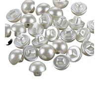 30/150Pcs Round Pearl Buttons Clothing Dress Sewing Accessories For Scrapbooking Boutique Garment Decorative DIY Crafts Tool(A-1-10mm-150PCS)