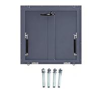 30 34 36 38 40 Escotilla de acceso al techo comercial grande, tapas de registro de techo Escotilla de entrada al techo, cubierta for lluvia con claraboya(29.5x37.4"/75x95cm)