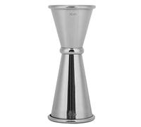 30/45 ml Jigger de acero inoxidable de doble jigger Jiggers de cóctel para mezclar y hacer cócteles artesanales Taza de medición de barra