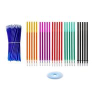 30/45 recambios de bolígrafo borrables, varios colores, punta fina de 0,5 mm para escribir notas, diario