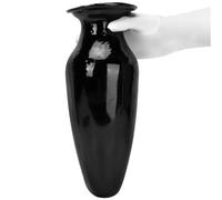 30,5 * 11,5 cm dilatador gigante Anal consolador masturbador Fisting Miembro grande pene negro juguete sexual esclavo Femdom PVC(Black)