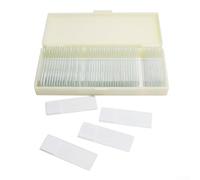 30/50 piezas de microscopio para niños de 8 a 12 años, material educativo de biología con células de animales, tamaño estándar 25 x 75 mm para enseñanza escolar (30 unidades)