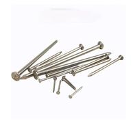 30-500 Uds clavos de alambre cabeza plana Hardware de acero al carbono diámetro del clavo 1mm, 1,5mm, 2mm, 2,5mm, 3mm, 3,5mm, 4mm(4x100mm 30pcs)