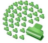 30 abrazaderas de invernadero, clips para plantas, marco de red de sombreado, abrazadera de película de invernadero para soporte de extensión de plantas de temporada (11 mm)