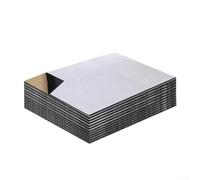 30 almohadillas de insonorización para vehículos, resistentes al fuego e impermeables para la puerta del maletero, amortiguación de ruido, 250 x 180 x 5 mm