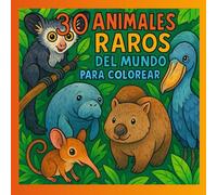 30 animales raros del mundo para colorear