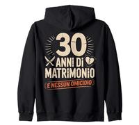 30 Anni Di Matrimonio E Nessun Omicidio 30 Anni Matrimonio Sudadera con Capucha