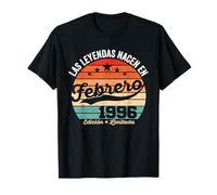 30 años Cumpleaños Las Leyendas Nacen en Febrero de 1996 Camiseta
