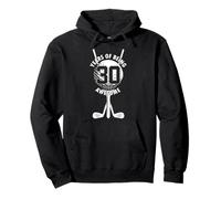 30 años de Being Awesome Golf 30 Aniversario Sudadera con Capucha