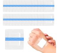 30 apósitos impermeables, 6x7cm/3x4cm, para protección de heridas en la ducha, apósitos adhesivos impermeables, second skin protection