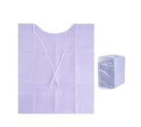 30 Baberos dentales impermeables Cubiertas protectoras desechables para procedimientos bucales Cuidado higiénico del paciente Baberos dentales impermeables esenciales para cuidado bucal