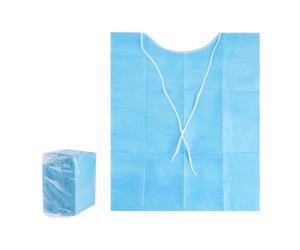 30 Baberos dentales impermeables Cubiertas protectoras desechables para procedimientos bucales Cuidado higiénico del paciente Baberos dentales impermeables esenciales para cuidado bucal