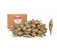 30 Bolsas Chuches Cumpleaños Gominolas Infantiles Chucherías Surtidas Sin Gluten Detalles Fiesta Niños Regalo Piñata Escolar Conos Coloridos Sorpresa Animada Alegría Dulces Originales Eventos