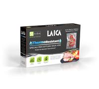 30 bolsas de plástico gofradas de 25X30 cm. para envasar al vacío Laica TR1000 Thermo Resistant, especiales para usar en la cocción Sous Vide