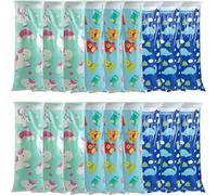 30 bolsas para mareo por movimiento con trabillas, 1000 ml, a prueba de fugas, bolsas para niños y adultos con bonitos dibujos animados, adecuados para las náuseas y vómitos durante el viaje.