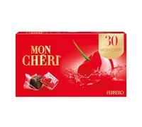 30 Bombones - Deliciosos y Chocolatesos Bombones, Perfectos para Fiestas y Regalos Gourmet - 30 piezas - Compatible con Mon Cheri - 315g