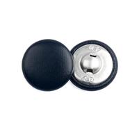 30 botones con borde de cuero de 11-28 mm, ideales para chaquetas y accesorios de bricolaje para reparación de ropa.,11 mm