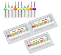30 brocas PCB de 0,3 mm - 1,2 mm de acero de tungsteno, mini brocas en espiral para impresora 3D, joyas, cera de abejas, madera y cristal