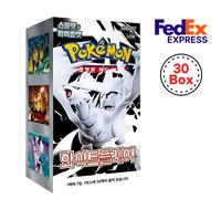 [30 CAJA] Pokémon TCG: White Flar Expansion Booster Box sv11W Coreano al por ...