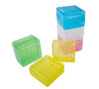 30 cajas criogénicas para tubos de criogénico, recipientes para tubos de microcentrífuga, cajas de almacenamiento criogénicas de polipropileno, 25 rejillas, 2 pulgadas, 75 x 75 x 52 mm