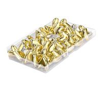 30 chinchetas de acero con forma de corazón lacado, para colgar cuadros y separadores, resistentes a la oxidación