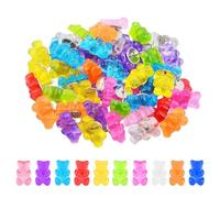 30 Chinchetas De Osito Y Dibujos Animados Lindos, Uñas Creativas, Uñas Decorativas De Tablero De Corcho, Decoración De Oficina