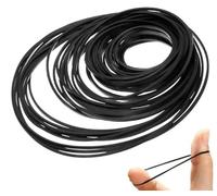 30 cintas de casete universales negras de 26 a 120 mm, cinta cuadrada de varios colores, fácil instalación, tamaño pequeño y ligero en peso