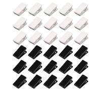 30 Clips Autoadhesivos, Clips para Toallas De Baño, Clips para Colgar En La Pared, Clips para Cortinas De Ducha, Clips para Carteles De Dormitorio, Clips para Notas