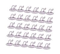 30 clips de papel con temática de Halloween, multiusos, de metal, clips decorativos para marcapáginas para material de oficina escolar, suministros de oficina de Halloween