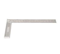 30 cm 11,8 pulgadas Aleación de aluminio Regla de borde recto de 90 grados Regla de ángulo recto Herramienta de medición de carpintería de alta precisión para taller de (Estilo engrosado)