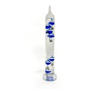 30 cm de altura de pie termómetro de galileo con bolas de colores