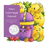 30 Coloriages Kawaii - Mignons et Relaxants: Livre de coloriage pour enfants et adultes - Animaux, objets et personnages adorables - Idéal pour se ... recto pour éviter le transfert des couleurs